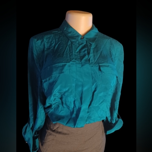 Ann Taylor Silks skirt set nwt 8 - Picture 2 of 4